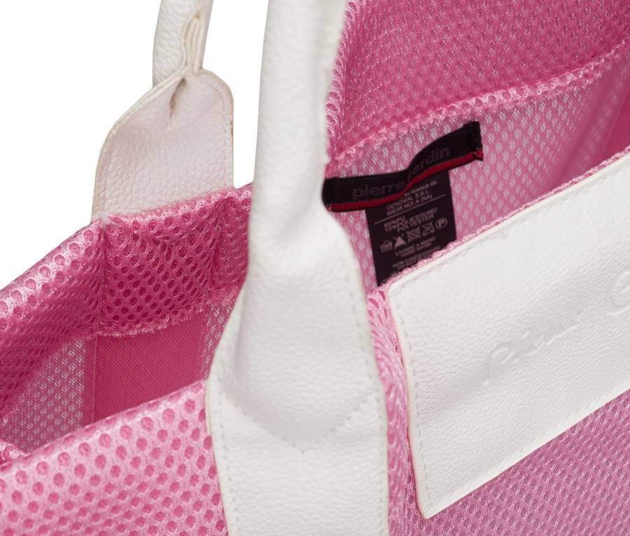 Large, foldable women's beach and shopping bag - Pierre Cardin