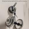 3pcs Strong Suction Cup Hook Not Drill & Rustproof Wall Hook Easy Installs Suction Hook Hangers for Bathroom & Kitchen