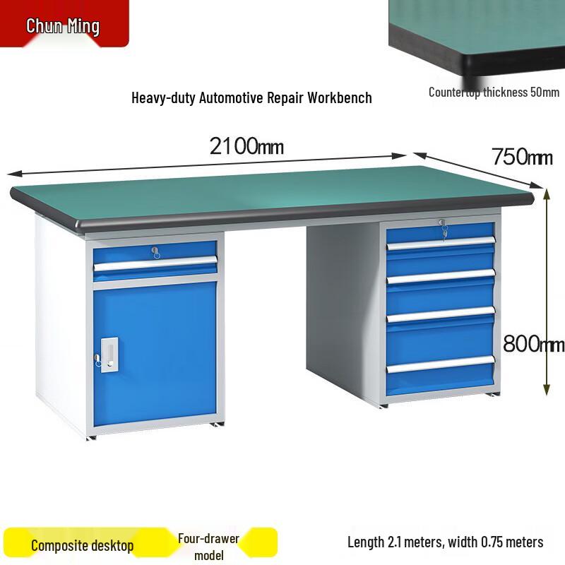 Heavy-Duty Mechanic Workbench