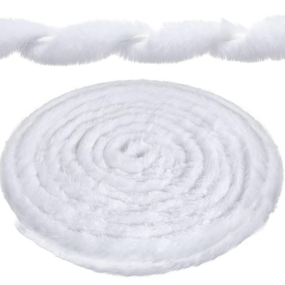 

1 шт. плюшевая полоска из искусственной кожи, утолщенная полоска из искусственного меха норки, подходит для DIY украшений на день рождения и Рождество