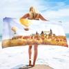 Comfy Bath Towels Oil Paintings Soft Bathing/Beach/Camping Towel Quick Fast Dry Sand Free for Women Men Girls Boys Large Size