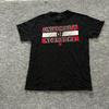 TričkoOkouzlující tričko Pánská velikost M Černá University of Nebraska Grafické Husker Tee