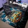 Argentina Football club Printed Office Carpet Chair Cushion  Entryway Rug, Rugs for Living Room, Bedroom Christmas gifts