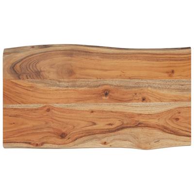 Deska stolu 70 x 40 x 2,5 cm Obdélníková Masivní akáciové dřevo Živá hrana
