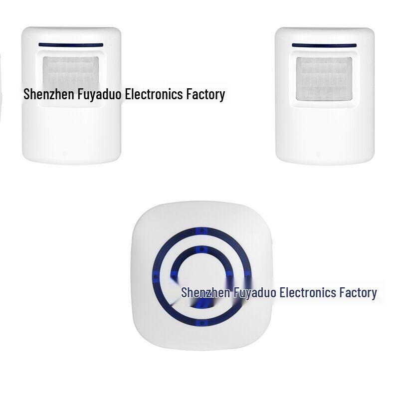 Infrared Sensor Wireless Doorbell with 38 Ringtones Welcomer