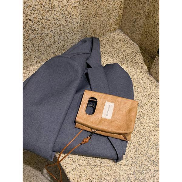 Retro DuPont Paper Mini Crossbody Handbag - Super Durable Niche Style