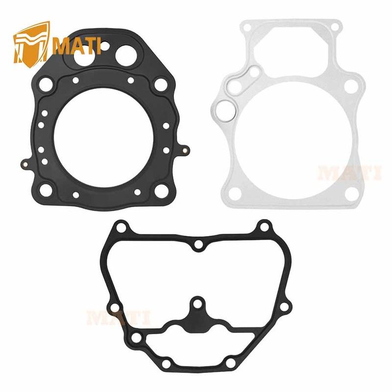 Cylinder Gasket kit for Honda Rancher 420 2X4 4X4 TRX420 2007-2024 12315-HR0-F01 12251-HP7-A01 12191-HP5-601