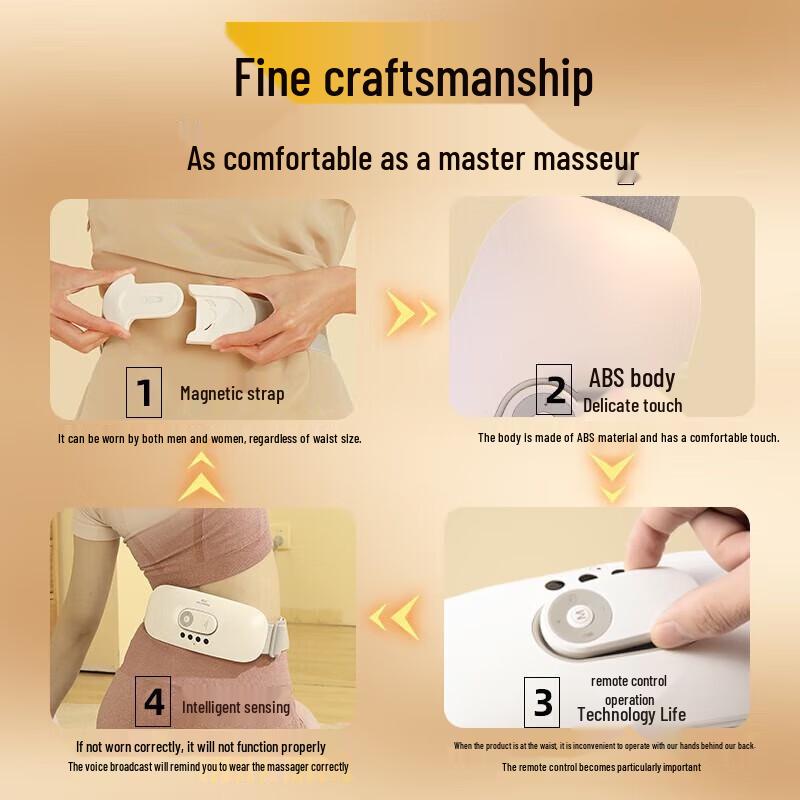 Portable Lumbar Massager with Heat