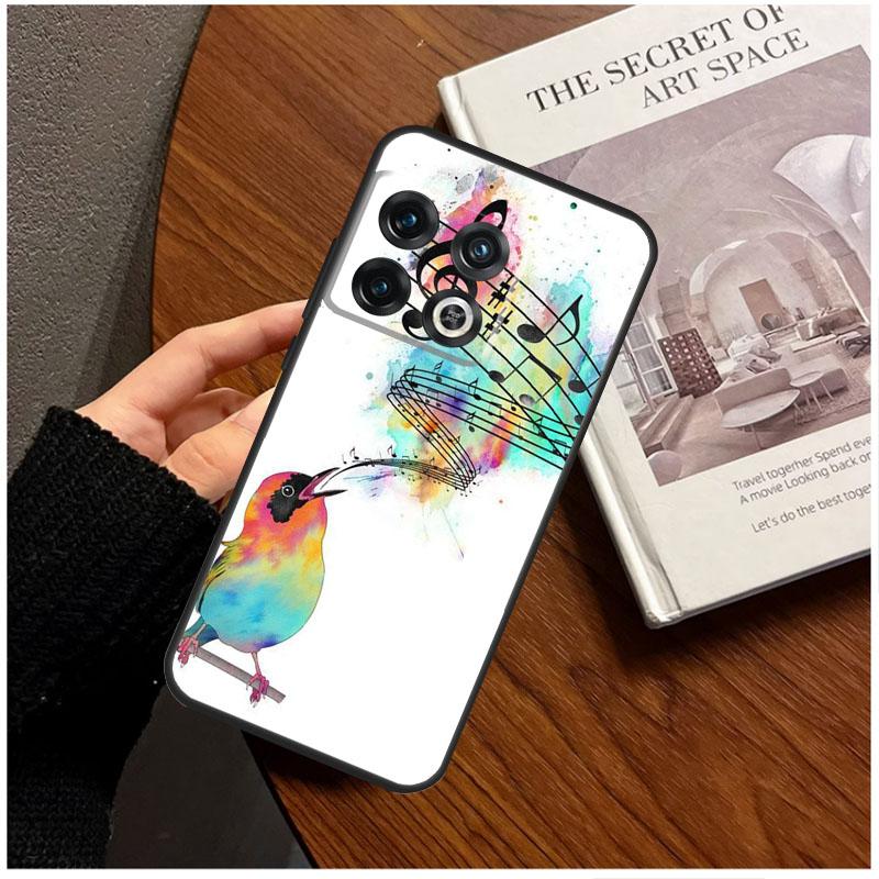 Music Note Symbol Piano Case For OnePlus 8T 10T 9R 10R 12R 11 12 9 10 Pro Nord CE 2 3 Lite CE4 2T N10 N20 N30 Cover