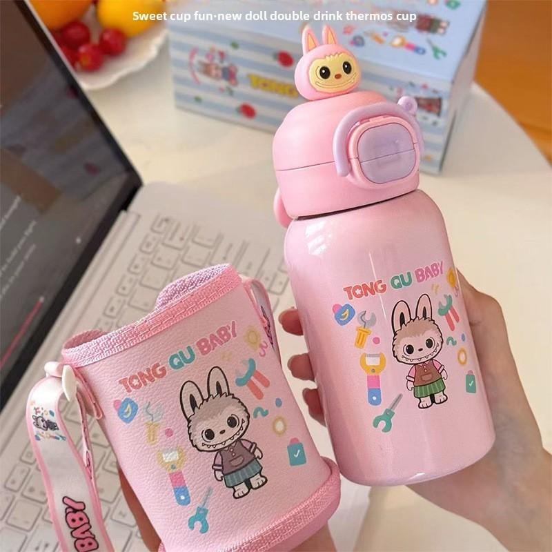 Childrens Cartoon Insulated Water Bottle With 316 Stainless Steel For School And Travel