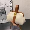 Bag Women's 2025 Autumn and Winter New Fashion Lock Portable Clip Shell Bag Versatile Shoulder Messenger Bag
