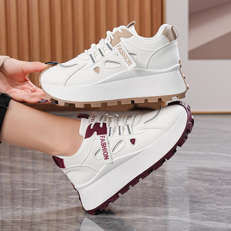 Autumn new dad shoes ins student casual sports shoes street shot platform heightening shoes YDD