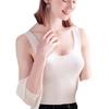 Women's Seamless Slim-Fit Modal Camisole – Plus Size Solid Color Spring/Summer Outerwear Base Layer