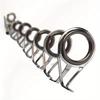 High Quality Stainless Steel Casting Fishing Rod Guide Ceramic DIY Fishing Pole Ring Stainless Steel Frame Fishing Accessories