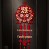 New Home Joy: Fu Character Pendant for Housewarming Decor