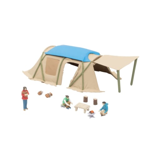 

Коллекция декораций Аксессуары для декораций 130 Кемпинговый набор Диорама Принадлежности 311775