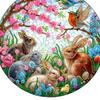 Animal Suncatcher 2D Flat DIY Hanging Diamond Art Kits Diamond Painting Set Diamond Art Pendant Wall Decor for Home & Windows