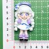 College Style Donna Cartoon Bright Resin Handmade DIY Cream Gel Hair Clip Refrigerator Sticker Jewelry Batch Toys Blind Bags