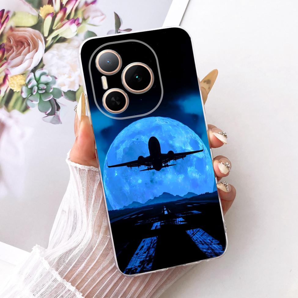 Case For Honor Power 5G Cover DVD-AN00 Transparent Fashion Butterfly Cute Cat Cool Painted Soft Phone Casing For Honor Power 5G