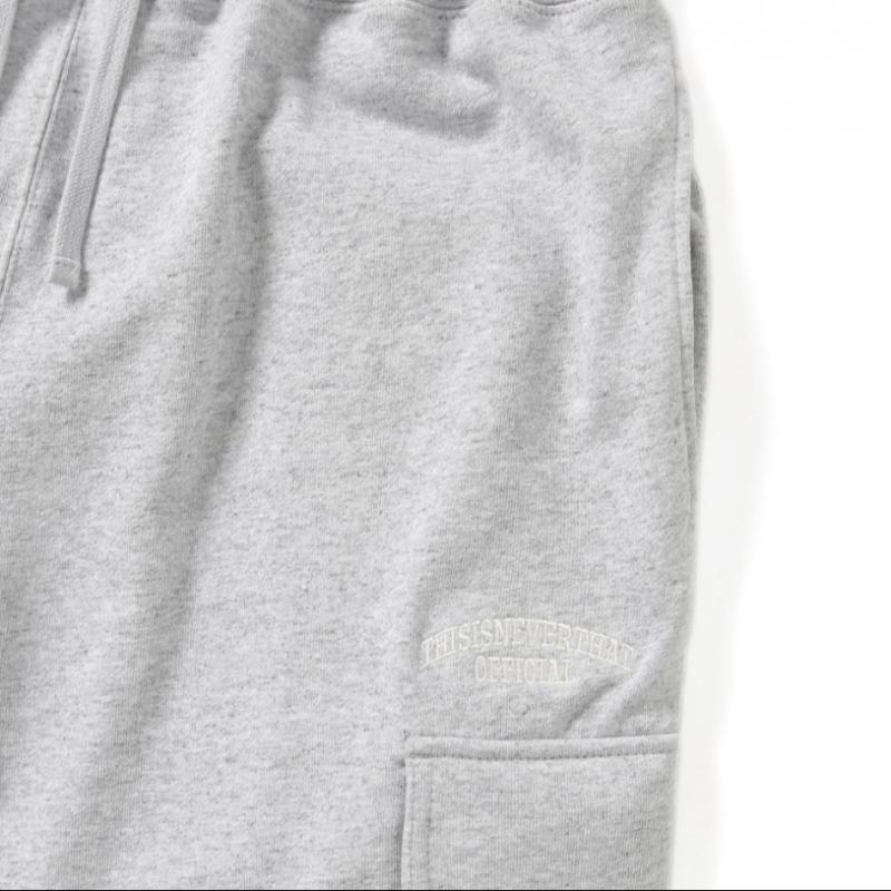 Thisisneverthat Cargo Sweatpant Heather Grey