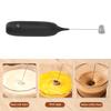 Handheld Frother Strong Power Mute Low Noise 9500 RPM Battery Operated Foam Maker Baking Tool Cordless for Household Kitchen
