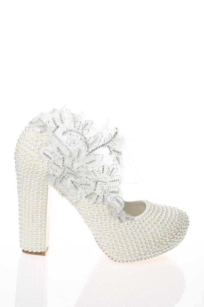 Damenmode-Perlenschuhe für Party