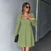 2025 New Slim Comfortable Waist Trendy Dress Women's Fashion Elegant Loose Dress Spring Summer Print