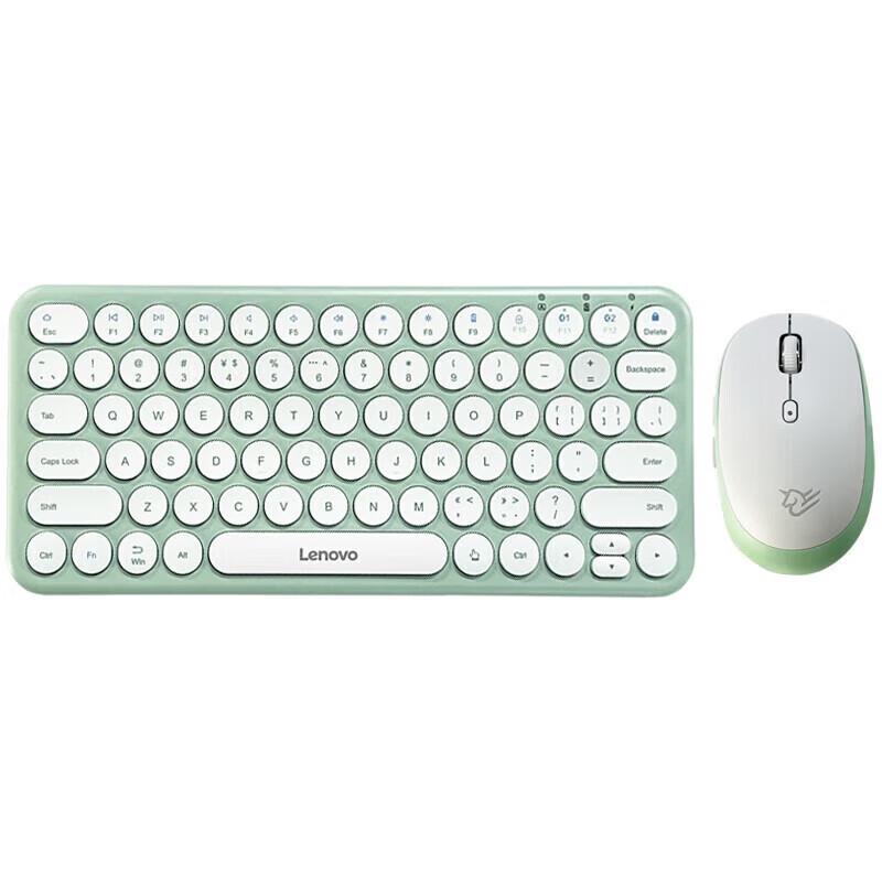 

Lenovo MK24 Wireless Bluetooth Dual Mode Keyboard and Mouse Combo