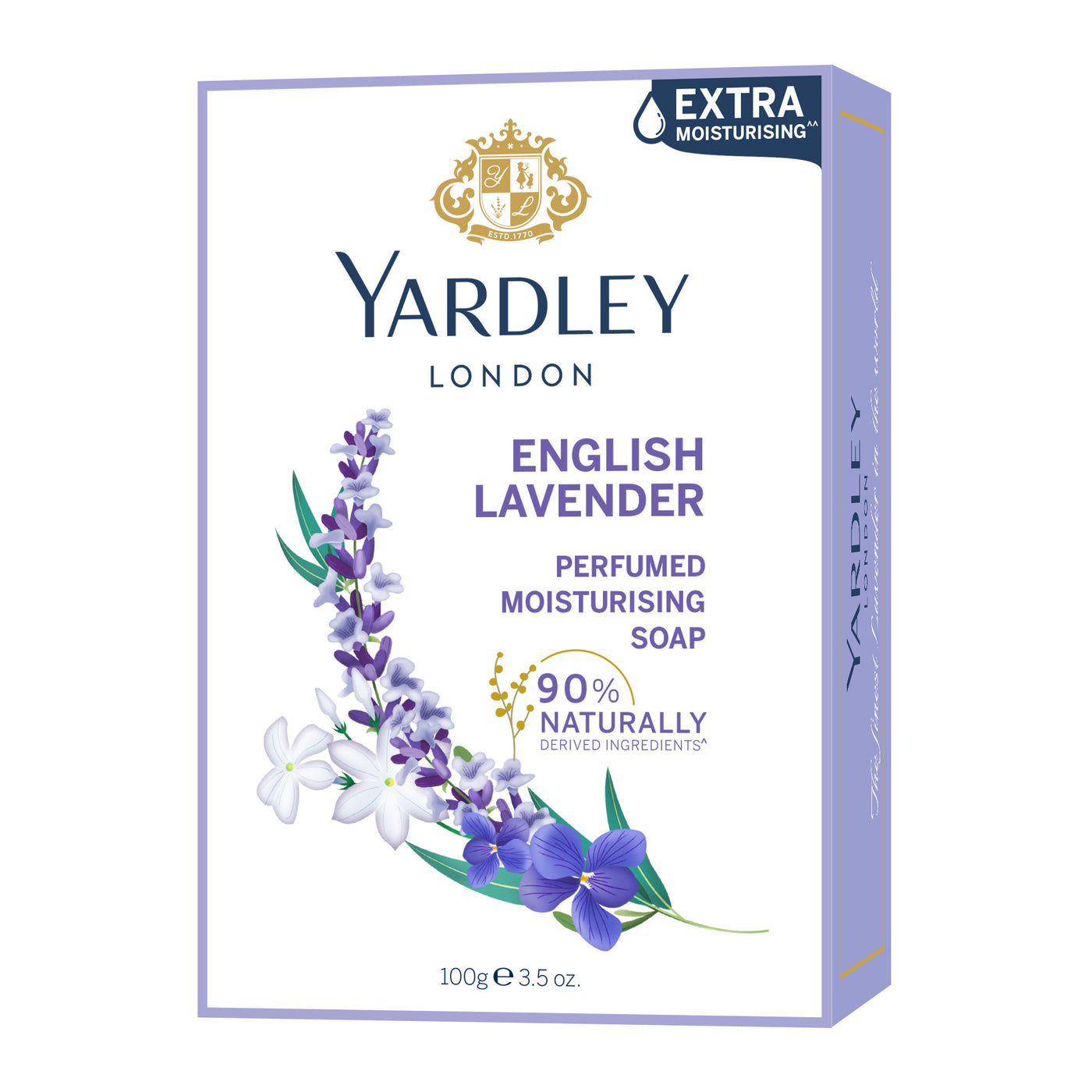 Мыло туалетное Yardley English Lavender, 3x100г 3x100g