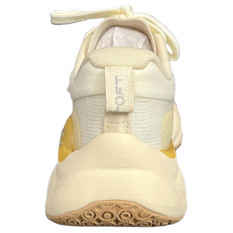 Li Ning Soft COOL Fashion Trend Abrasion Resistant Rebound Low Top Casual Shoes Women's Beige AGLU050-2