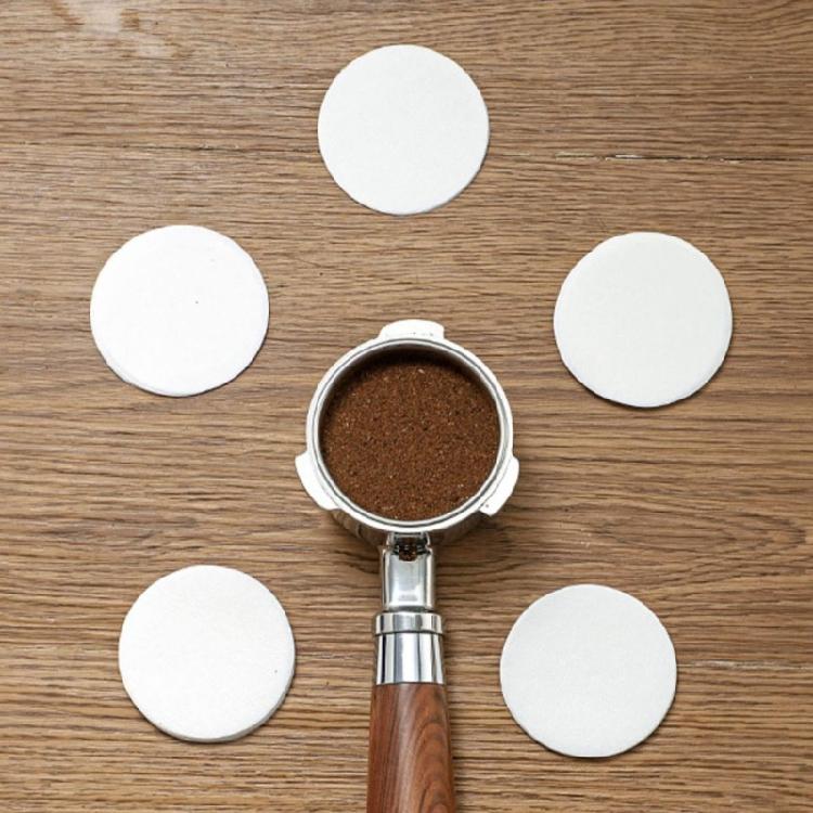 100pcs High Temperatures Resistant Filter Papers Espresso Machines Powder Bowl Filters for and Enthusiasts