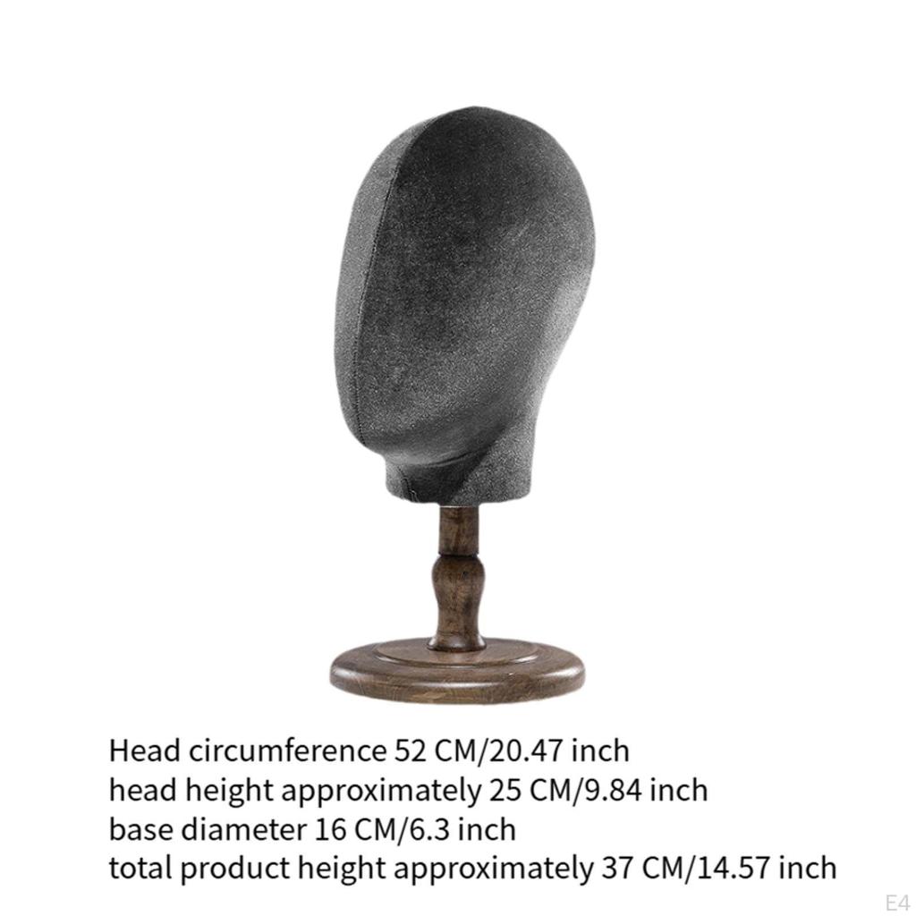 Mannequin Head Hat Display Holder Styling Multipurpose Wig Stand Manikin Model for