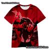 Chainsaw Man Anime 3d Prited Tops Boys Tshirt Girls Tshirts Children's Short Sleeve T-shirt Child Casual Clothes 4-14 Years
