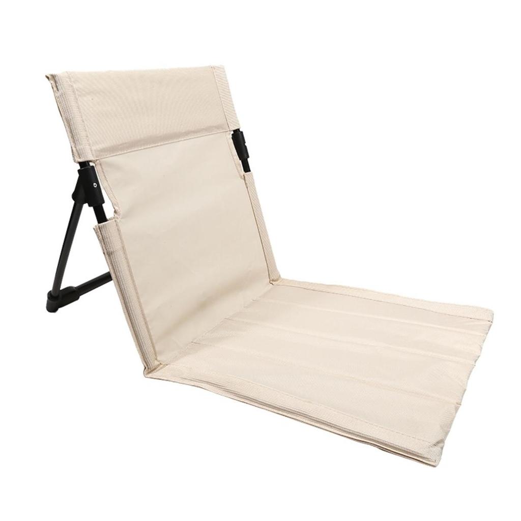 Outdoor Camping Lightweight Comfortable Folding Seat Park Leisure Beach Chair Portable Single Lazy Seat Back Chair