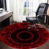 1PC Enchanted Circle Chair Carpet for Office, Indoor Non-Slip Washable Carpet, Soft Comfortable Mat For Office Room Yy250930294
