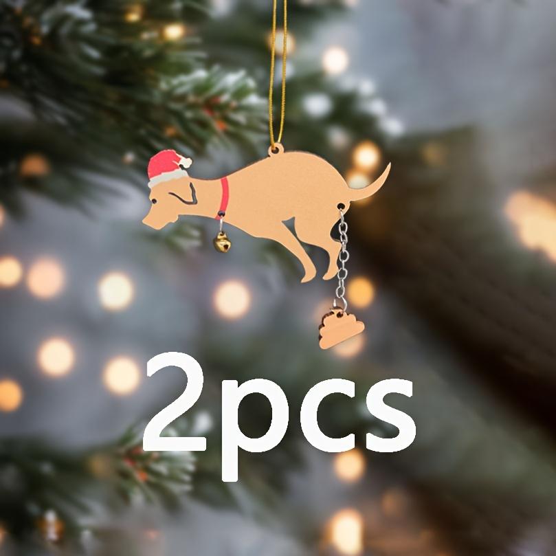 

2/3 dog accessories, cute Christmas ornaments, handmade fun ornaments, car ornaments, home decorations, Christmas tree ornaments