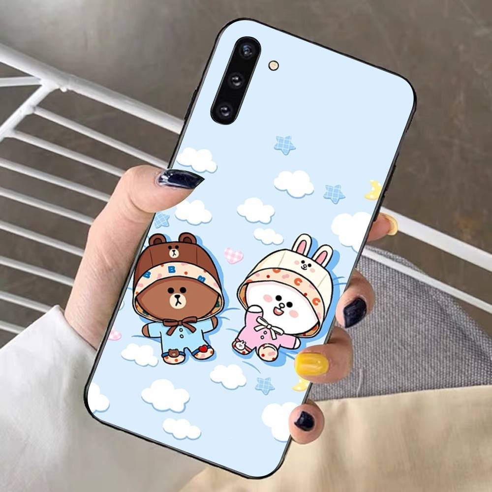 Cartoon Cute C-Cony B-Brown Phone Case For Redmi Note 4 X 5 A 6 7 8 T 9 9S 10 11 11S 11Epro Poco M3 Pro
