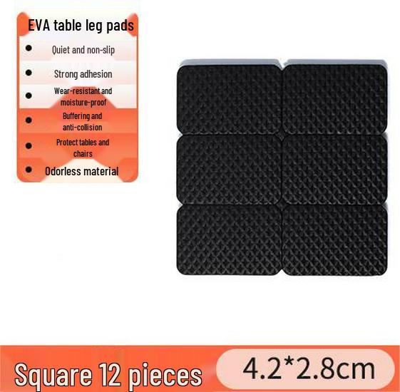 

Silent Non-Slip Chair & Table Leg Pads - Wear-Resistant Cushion Covers for Furniture Protection