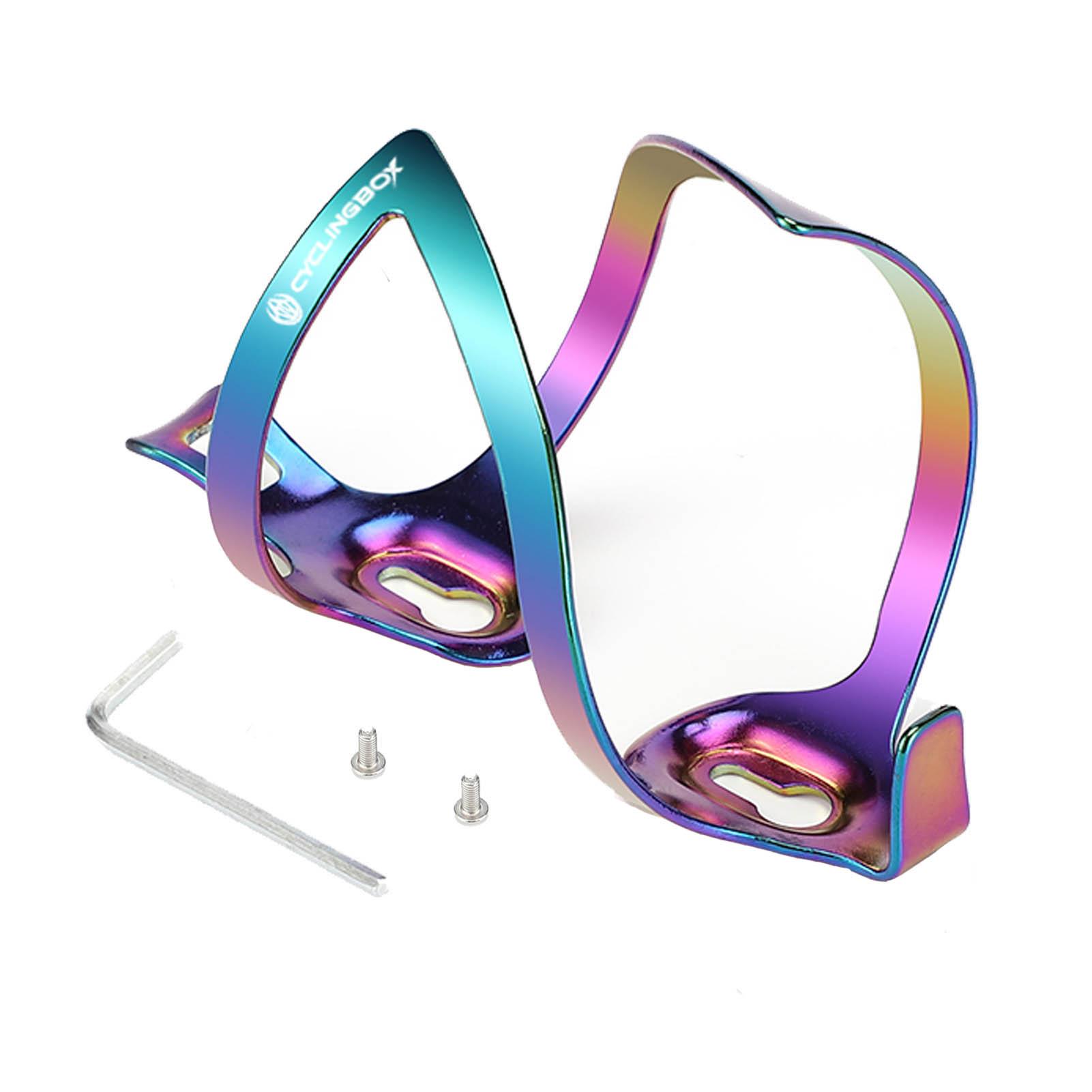 

Держатель для велосипедной бутылки с водой, клетка из алюминиевого сплава, легкое крепление для велосипедной бутылки с водой, подходит для любого велосипеда