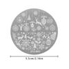 Tools Snowflake Christmas Nail Stamping Plates Polish Templates Stencils Molds Nail Stamp