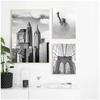 New York Statue Of Liberty Black White Nordic Posters And Prints Wall Art Canvas Painting Wall Pictures For Living Room Decor
