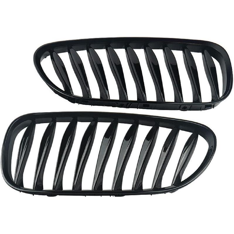 Front Bumper Kidney Grille Grill For BMW Z4 E85 E86 2003 2004 2005 2006 2007 2008 Convertible Coupe Roadster Replacement for 51117117757,51117117758