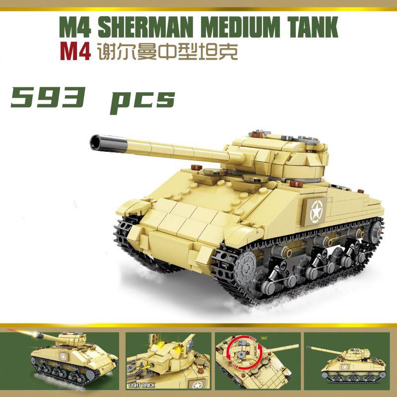 Tankové sady 2023 nové vojenské vozidlo stavebnice stavebnice ww2 německo usa T34 světová válka 2 1 i ii obrněný tank