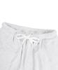 Gainsboro Soft Fleece Jogger Pants_White Melange
