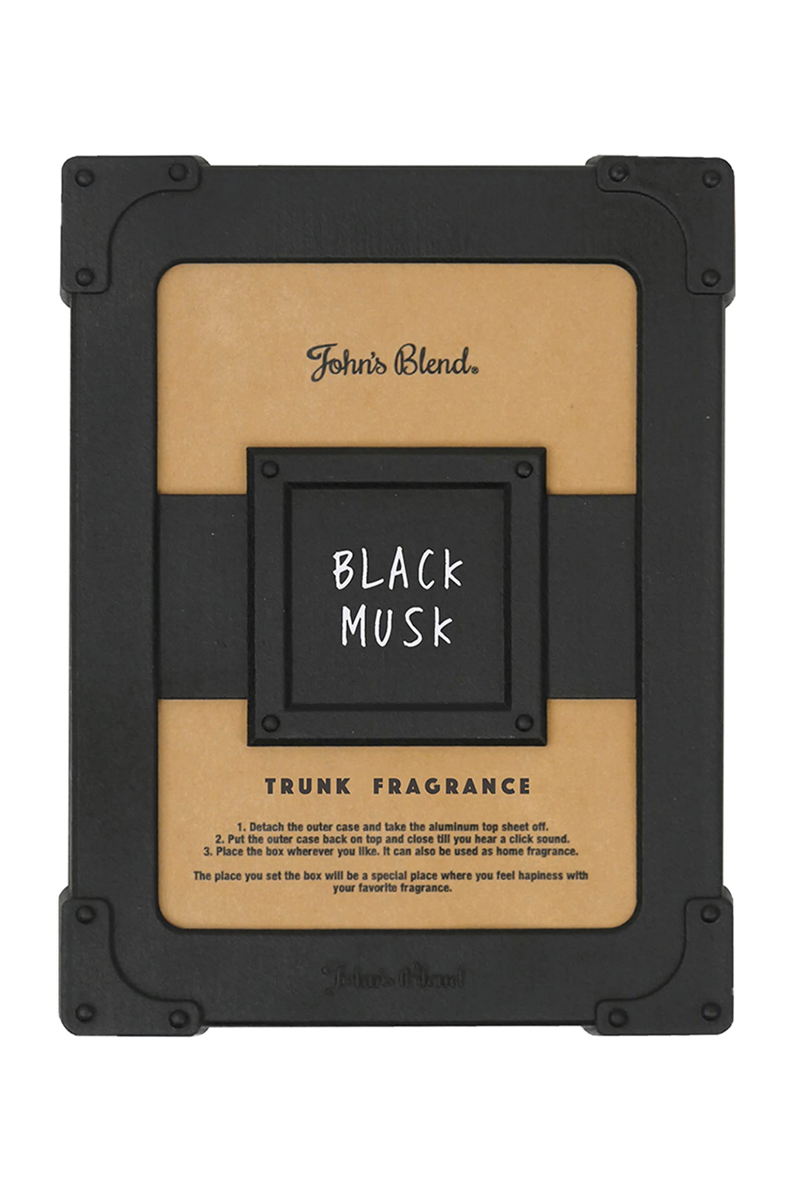 

John s Blend OA-JON-59-10 Автомобильный, Напольный тип, Багажник, Черный мускус, 6,1 унции (175 г) 175 grams чёрный