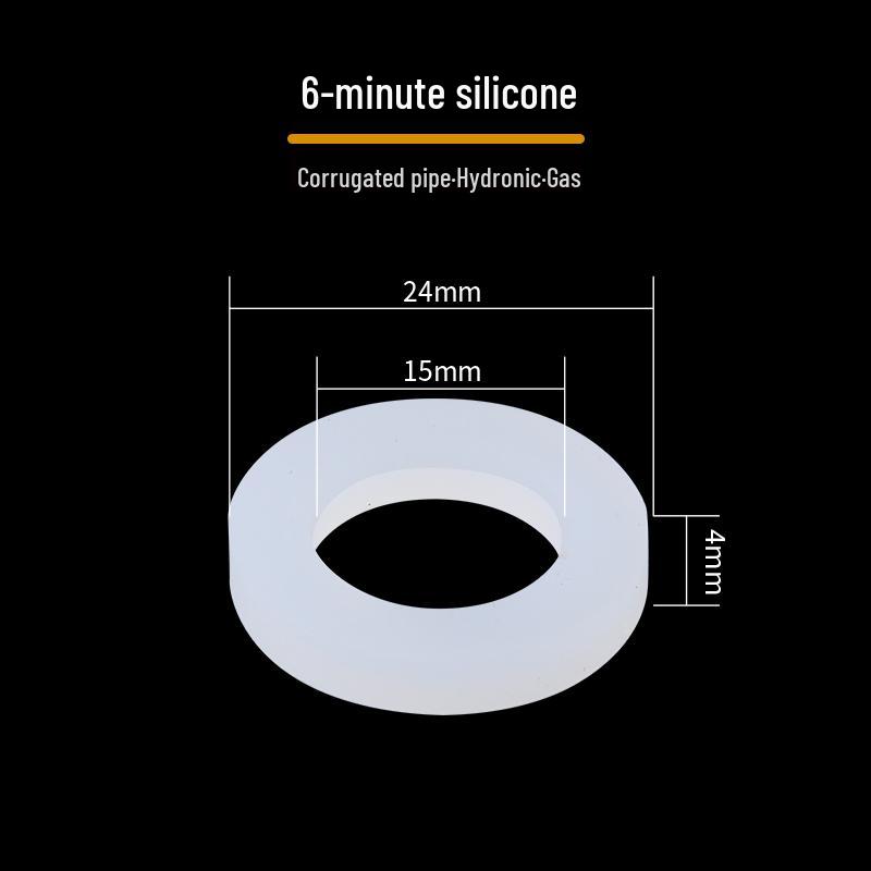Silicone Sealing Ring Gasket for Water Heaters and Pipes