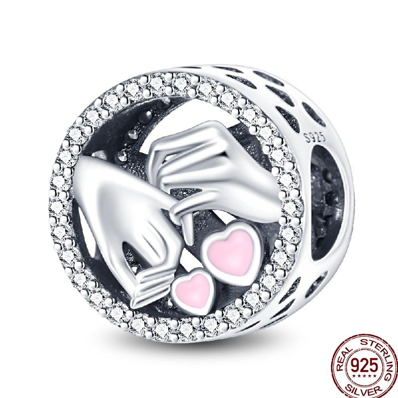 Exquisite Copper Round Hollow Star Element Flower Beaded Beads Suitable For 3Mm Original Bracelet Diy