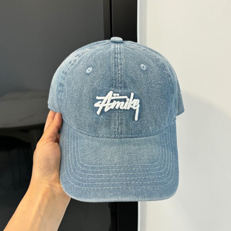 Classic Denim Baseball Cap With Adjustable Fit For Outdoor Sun Protection In Spring Summer