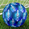 Chelsea FCSoccer Ball Colorful All Ages Machine Stitched PVC Competition Ready Durable High-Bounce