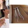 Alloy Chain Drop Earrings With Electroplating For Stylish Casual Wear And Gift Idea